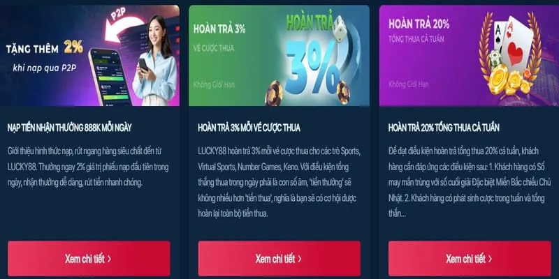 Tối đa hóa tiền thưởng và khuyến mãi nh88